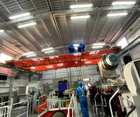 岸邊集裝箱起重機輔助行車